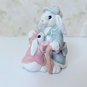 The Patchville Bunnies Grandpa Thaddeus & Zachary 1993